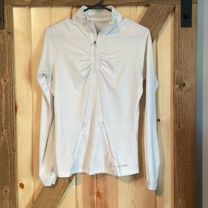 White Alpine Design Quarter Zip